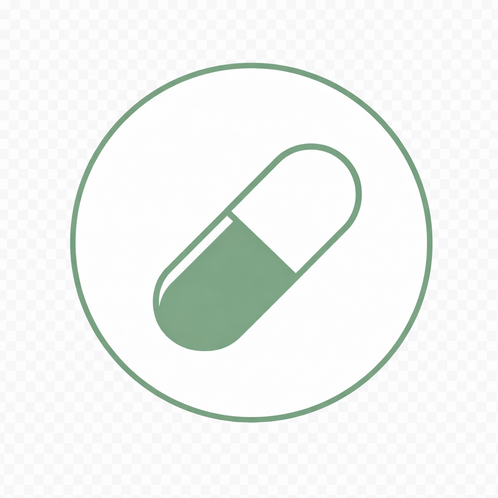 Ícone de medicação e cuidado com a saúde